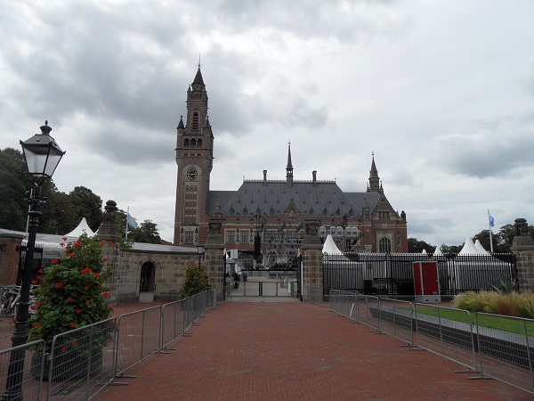 Vredespaleis - der Friedenspalast in Den Haag