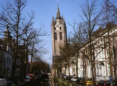 die alte Gracht - oude Gracht in Delft