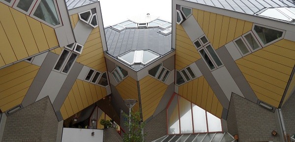 die Kubushäuser in Rotterdam