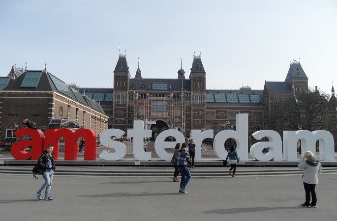 das Rijksmuseum in Amsterdam
