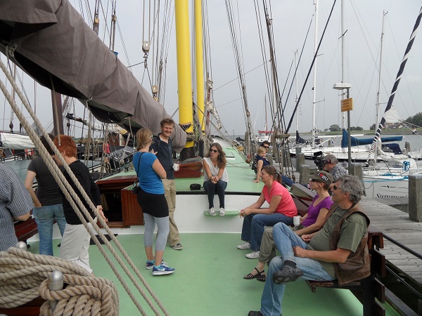 deutsche und niederländische Blogger & Journalisten segeln zur Tall Ships Race nach Harlingen