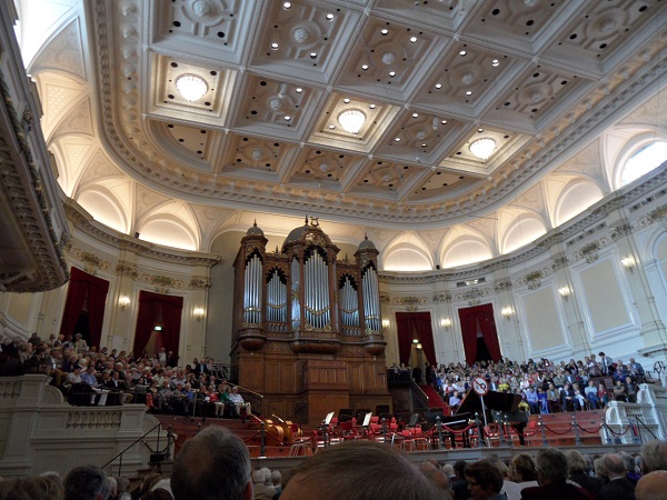Blick auf das Orchester_Concertgebouw Amsterdam