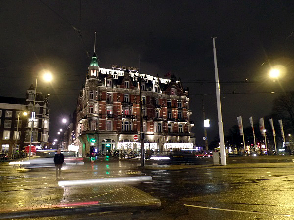 Hotel L'Europe während Amsterdam Light