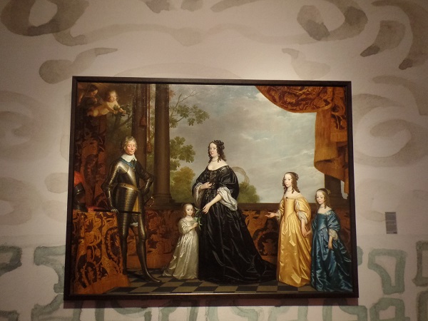 Frederik Henrik mit seiner Frau Amalia und seinen jüngsten Töchtern, Asien > Amsterdam Rijksmuseum