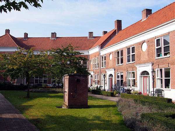 Huize Gertrudis - einziger hofje in Bergen op Zoom
